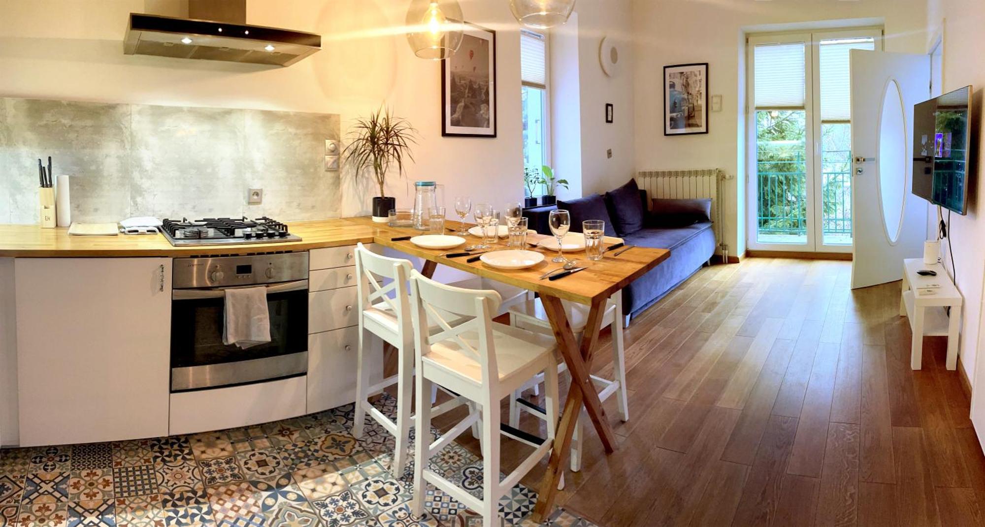Royal Lazienki. Beautiful Apartment By The Park. Warsaw Luaran gambar